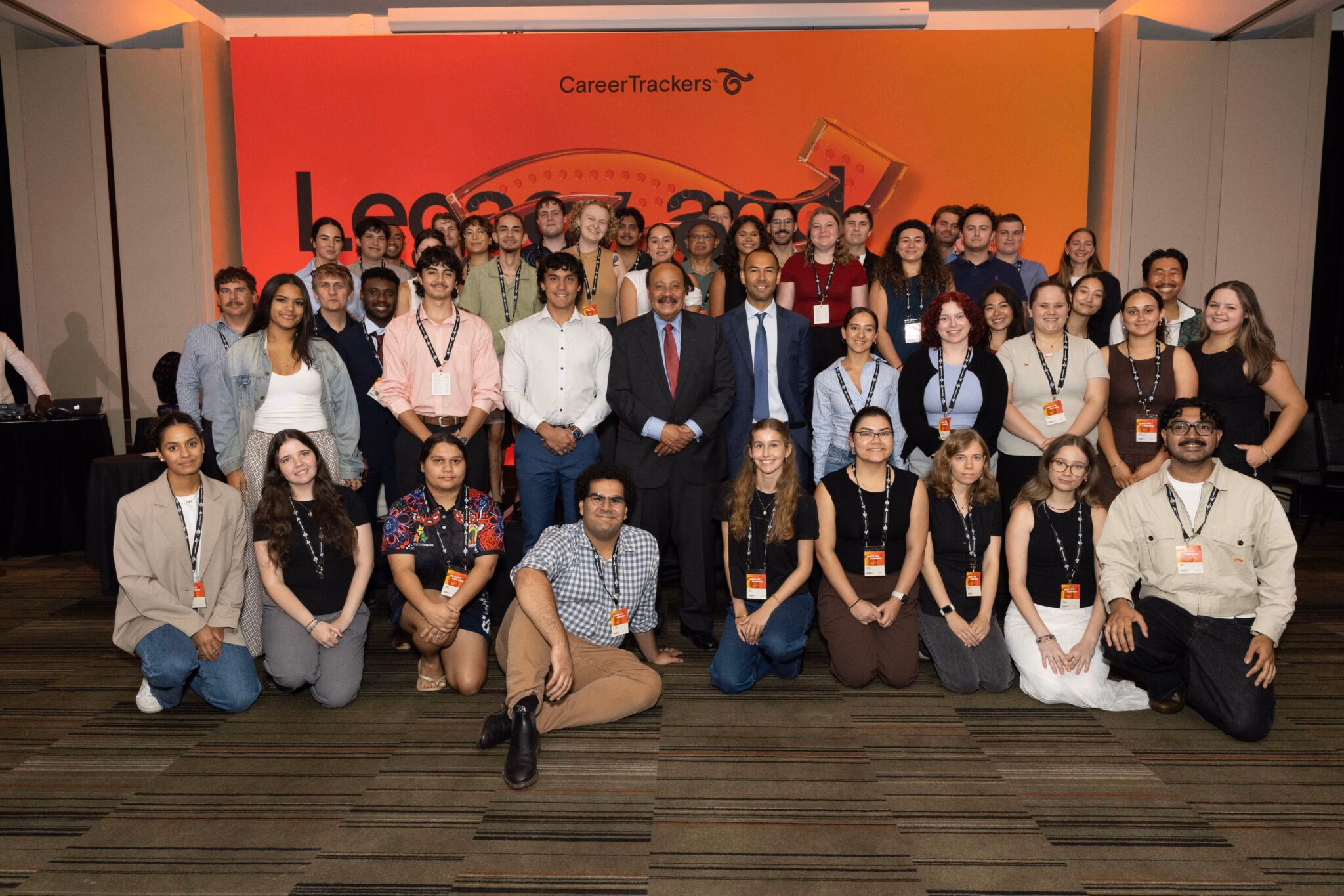 CareerTrackers students and leaders together at the Leadership Development Institute conference.