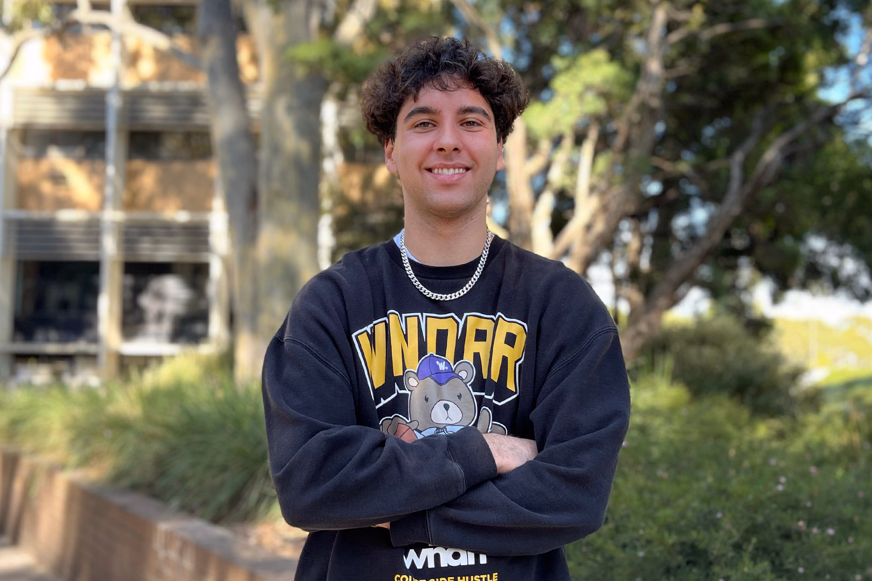 Coby Peterson, commerce student at Monash University
